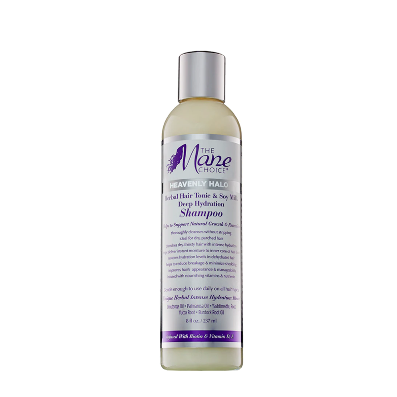 The Mane Choice - Heavenly Halo Herbal Hair Tonic & Soy Milk Deep Hydration Shampoo (237ml/8oz)